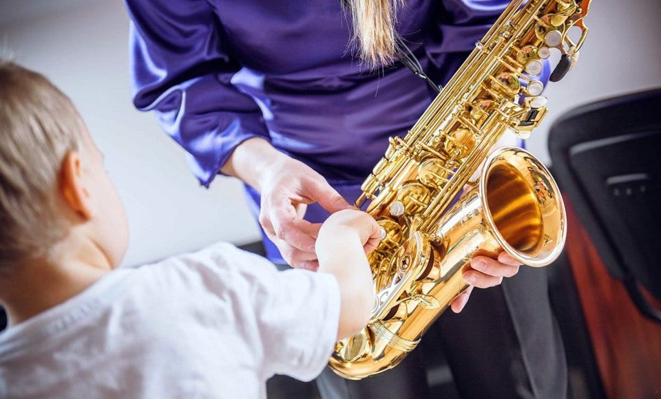 Частные уроки саксофона для детей